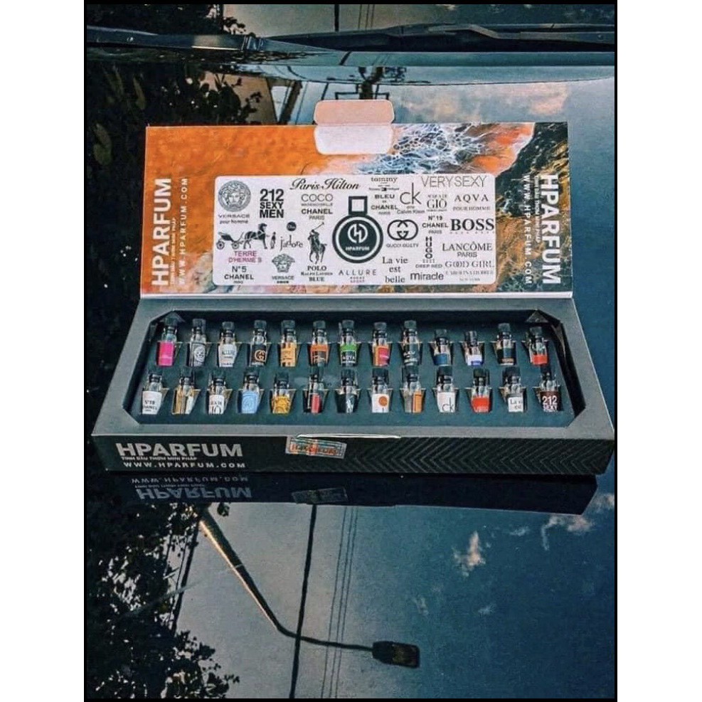 BỘ TEST THẦN THÁNH 26 MÙI DÒNG LĂN TINH DẦU THƠM HPARFUM