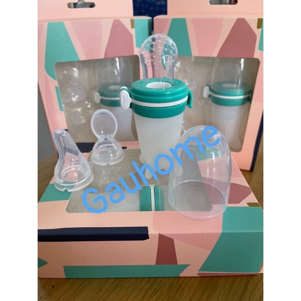 TÚI NHAI ĂN DẶM CHO BÉ, SET 3 MÓN