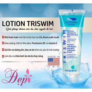 Sữa Dưỡng Da Cho Người Đi Bơi TRISWIM 251 ml (Mỹ)