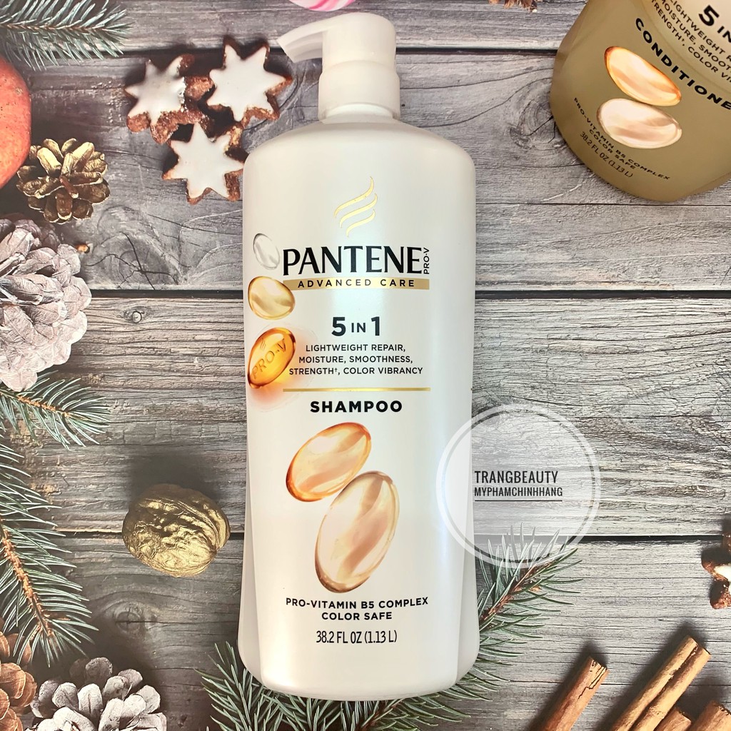 Dầu Gội Xả Làm Mượt Tóc 5 tác dụng Pantene Pro-V Advanced Care 5in1