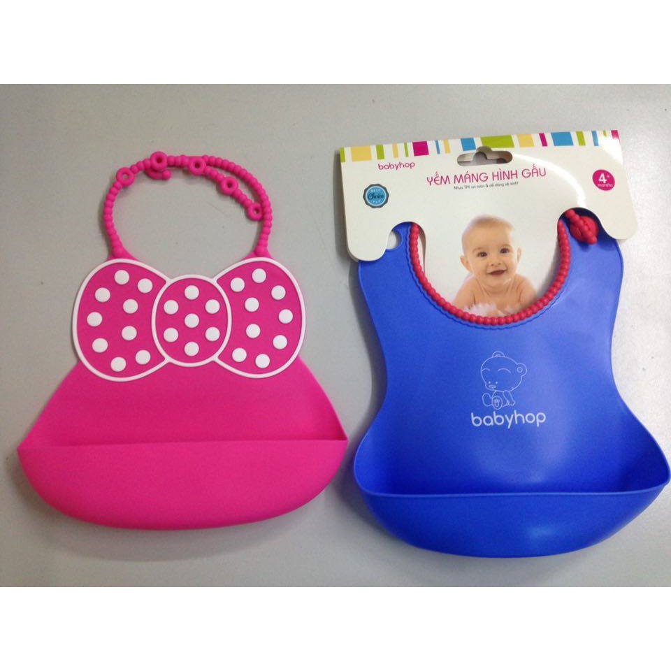 Yếm máng Silicone Babyhop BH-402