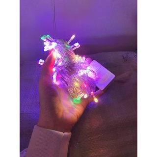 Đèn led 7 Màu  dài 10 M 100 bóng chớp nháy nhiều kiểu
