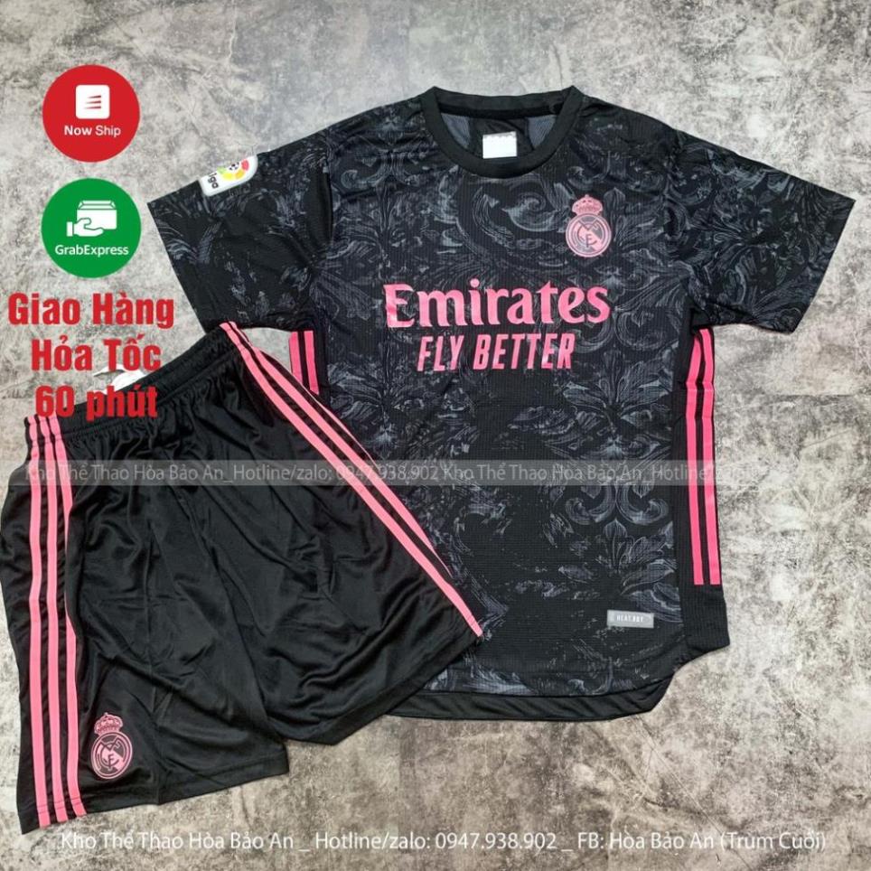 Áo Đấu Real Madrid 2021/ Freeship/ Quần Áo Đá Banh Real madrid hàng thailand cao cấp Xịn !