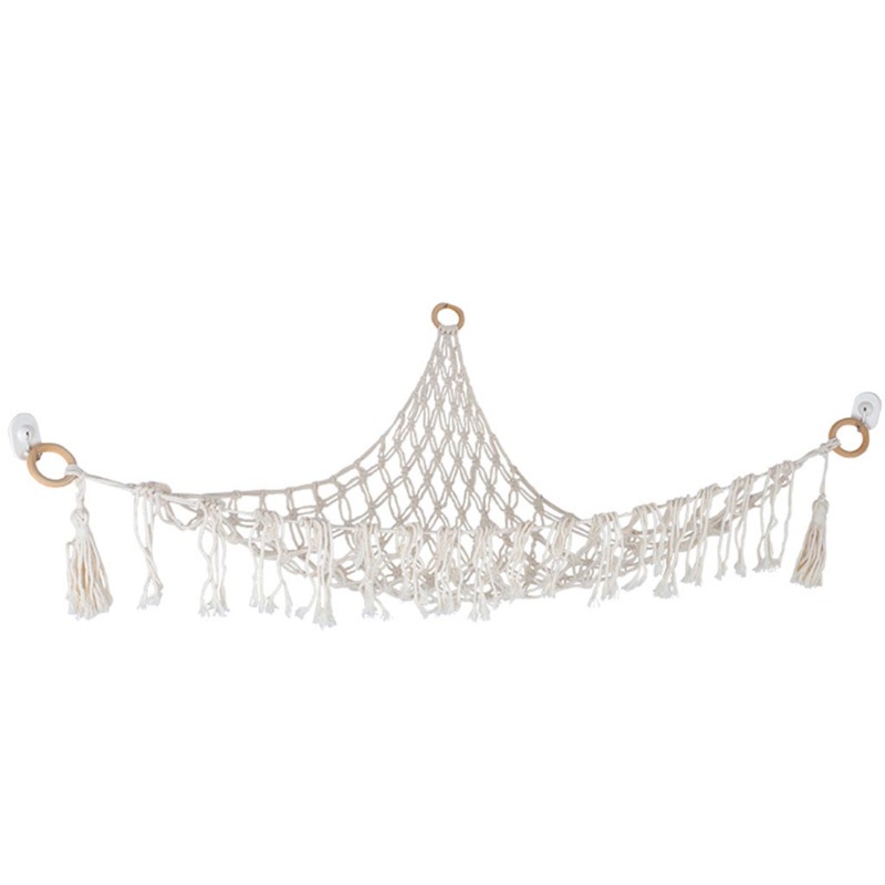 Giá Đỡ Macrame Treo Tường Tiết Kiệm Không Gian Đựng Trái Cây / Đồ Chơi Trẻ Em