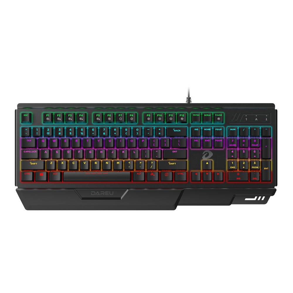 Bàn phím quang cơ Gaming DAREU CK526s 104KEY (MULTI LED Blue D Optical switch)