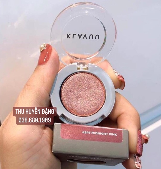 Nhũ Mắt KLAVUU URBAN PEALSATION Sparkle Eyeshadow Lấp Lánh Siêu Lì Không Trôi Nhũ