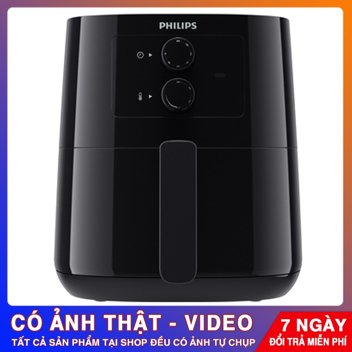 Nồi Chiên Không Dầu Philips HD9200-90 1400W 4.1 Lít– Chính Hãng Phân Phối – Bảo Hành 24 Tháng