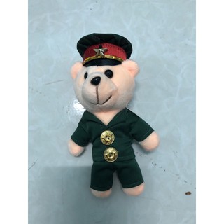 Móc khoá gấu bộ đội