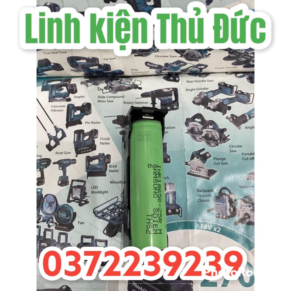 Lktd BN. Khay cân bằng gắn 1 cell pin 18650 , nhựa ABS đẹp - bền.
