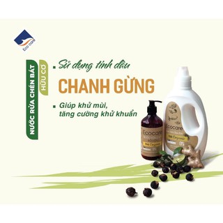 Nước rửa chén chanh gừng 2l