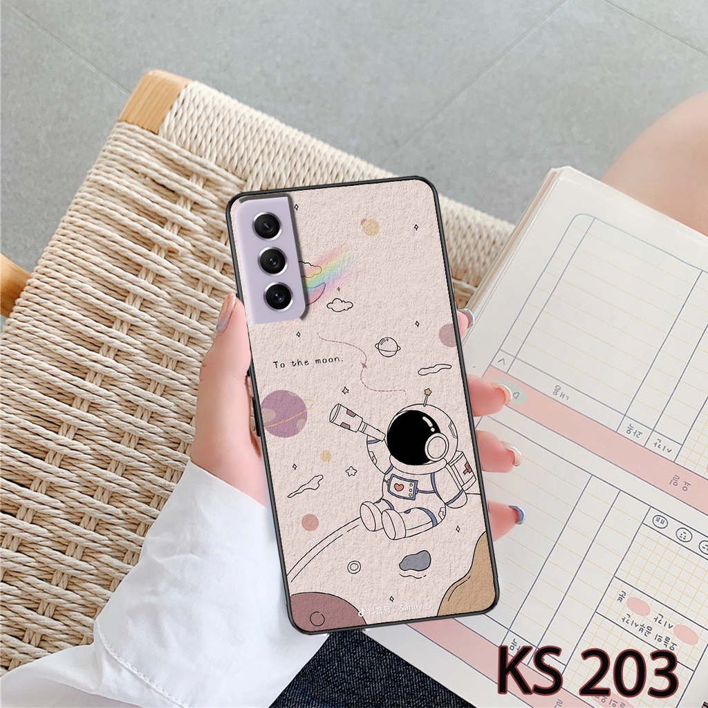 Ốp Samsung S21 - S21 FE -  S21 PLUS - S21 Ultra - Ốp lưng Samsung in hình Vũ trụ Phi hành gia