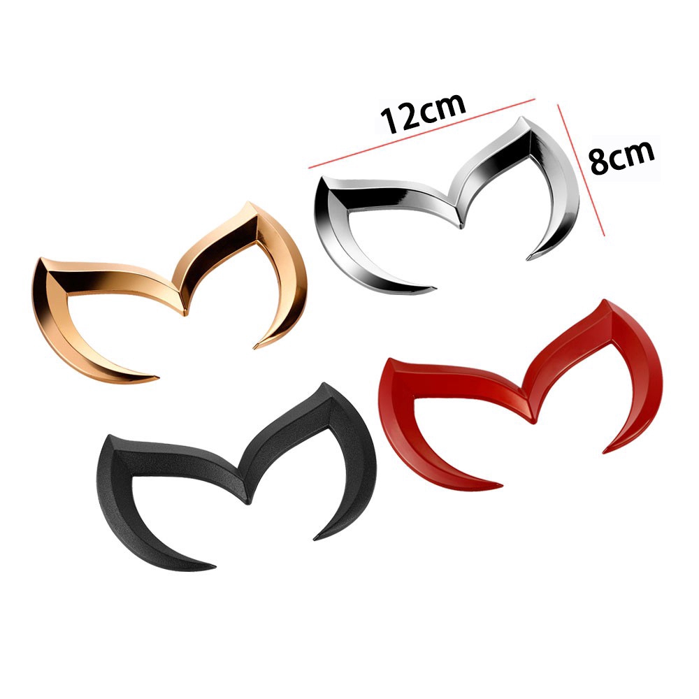 Logo Kim Loại 3d Trang Trí Xe Hơi Mazda 2 3 5 6 Mx5 Mx3 Axla Atenza Speed Cx5 Cx3