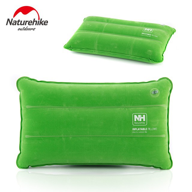 Gối bơm hơi Naturehike NH18F018-Z thiết kế chống trượt nhỏ gọn dùng ngoài trời