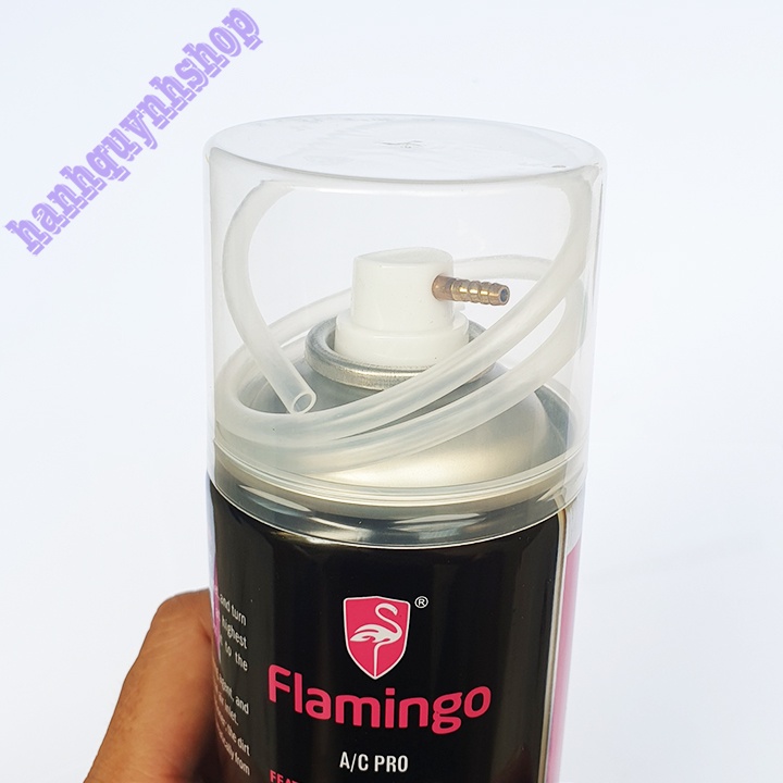 Chai Flamingo 500ml Xịt Vệ Sinh Điều Hòa Ô Tô, Điều Hòa Gia Đình