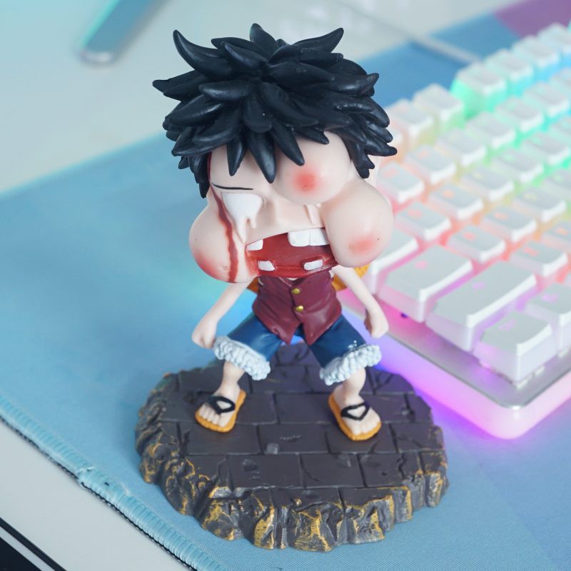 MÔ HÌNH LUFFY ĂN ĐẤM 12CM