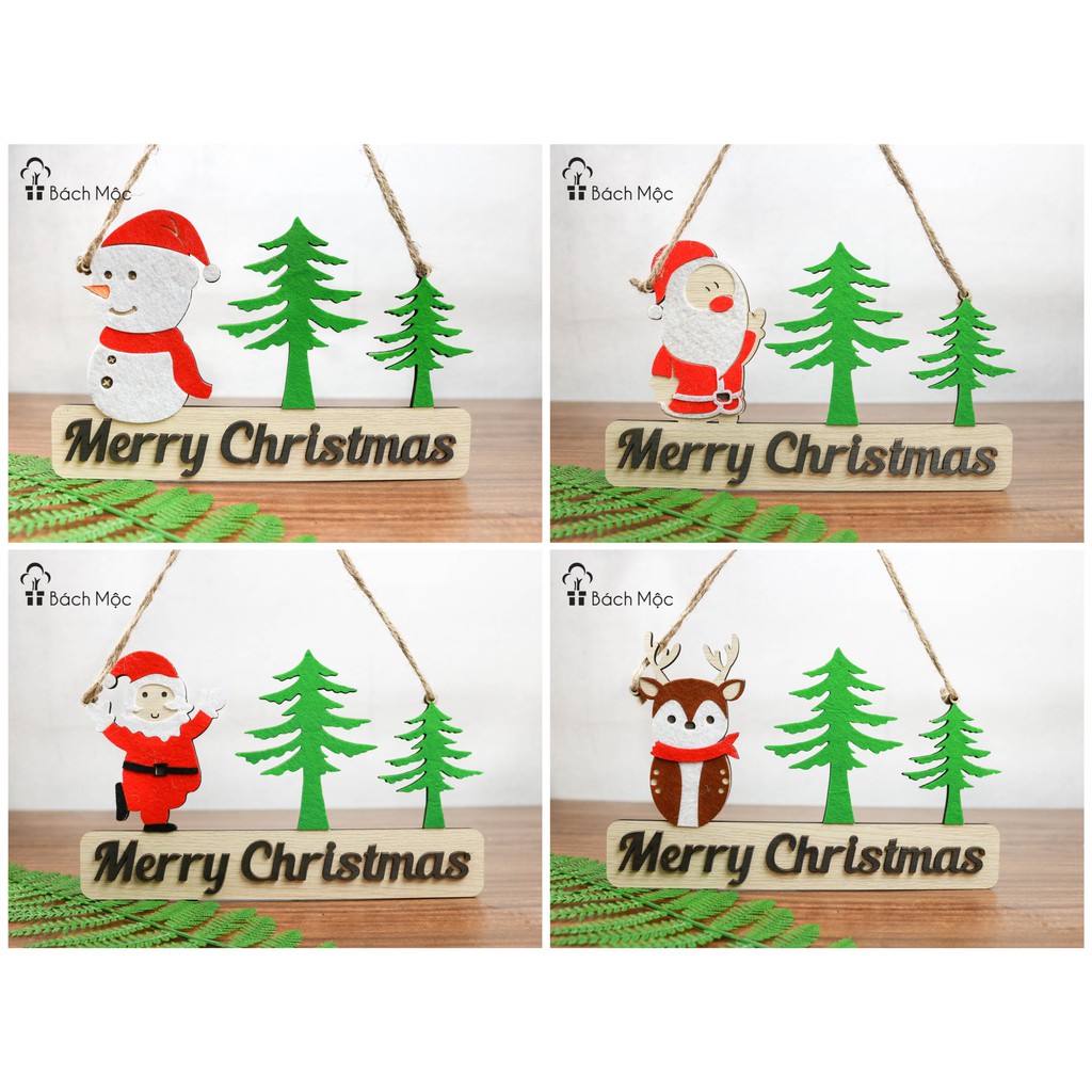 Vòng decor Noel trang trí nhà, cửa hàng