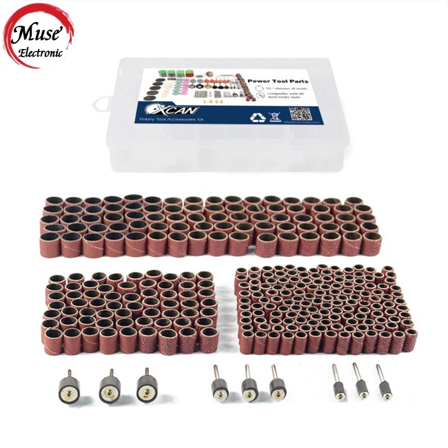 Bộ 338 Đầu Mài Điện Kèm Hộp Đựng Chuyên Dụng Cho Đánh Bóng Gỗ / Kim Loại