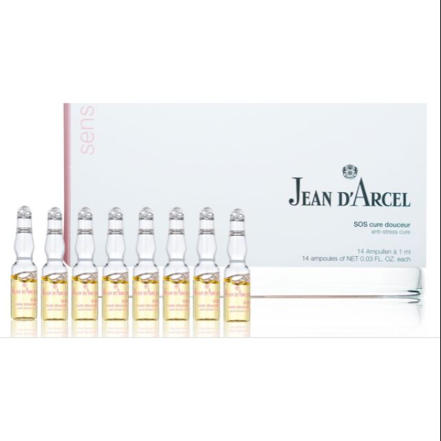 HUYẾT THANH TRỊ ĐỎ DA, GIÃN MẠCH JEAN D'ARCEL ANTI STRESS CURE