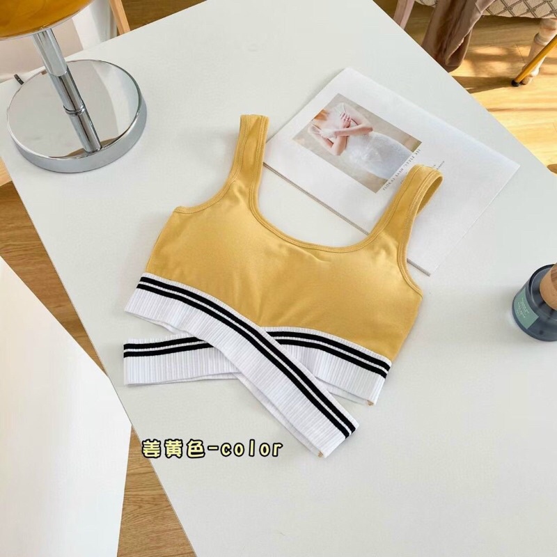 Hàng hót* bra tập gym,yoga bo kẻ siêu đẹp A810