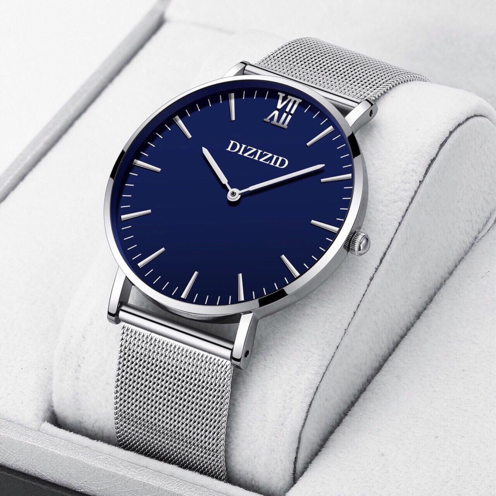 Đồng Hồ Nam Dizizid Mặt Mỏng Dây Lưới Thép Chính Hãng | BigBuy360 - bigbuy360.vn