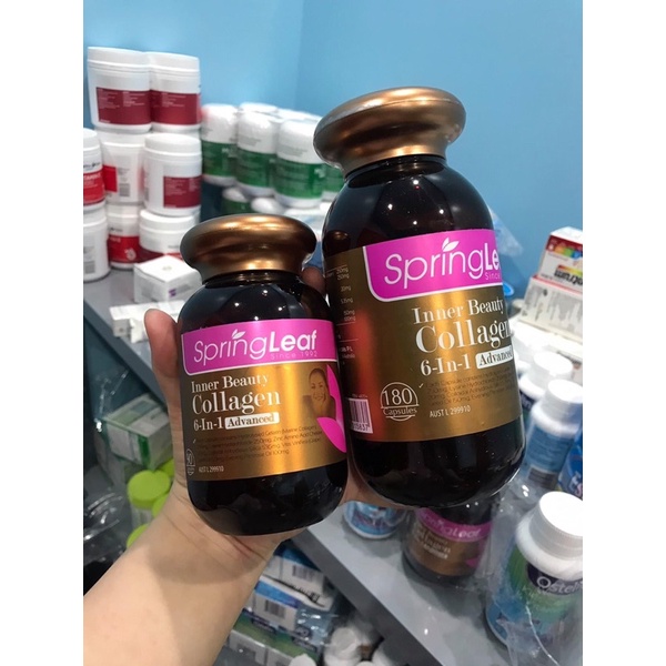 Viên Uống Collagen Spring Leaf Inner Beauty Collagen 6 In 1 Advanced