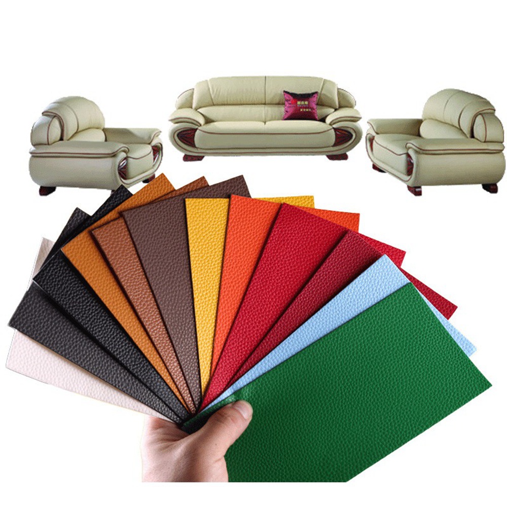 Miếng Dán Da PU Tự Dính Sửa Chữa Quần Áo/Ghế sofa Hình Chữ Nhật