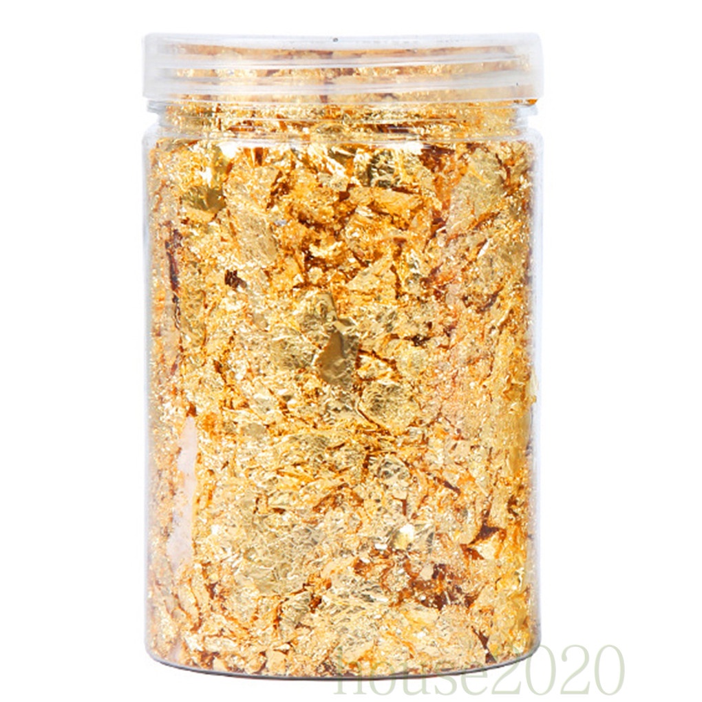 Cuộn giấy lá vàng 10g dùng trang trí hộp quà