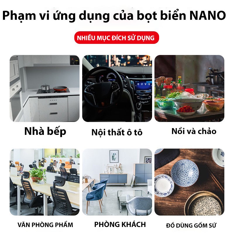 Mút Melamine dùng để tẩy rửa đa năng thần kỳ, làm sạch mọi vết bẩn cứng đầu nhất