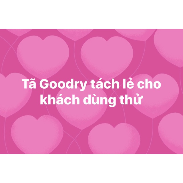 Tã quần/ dán Goodry M5, L5..- tách lẻ dùng thử