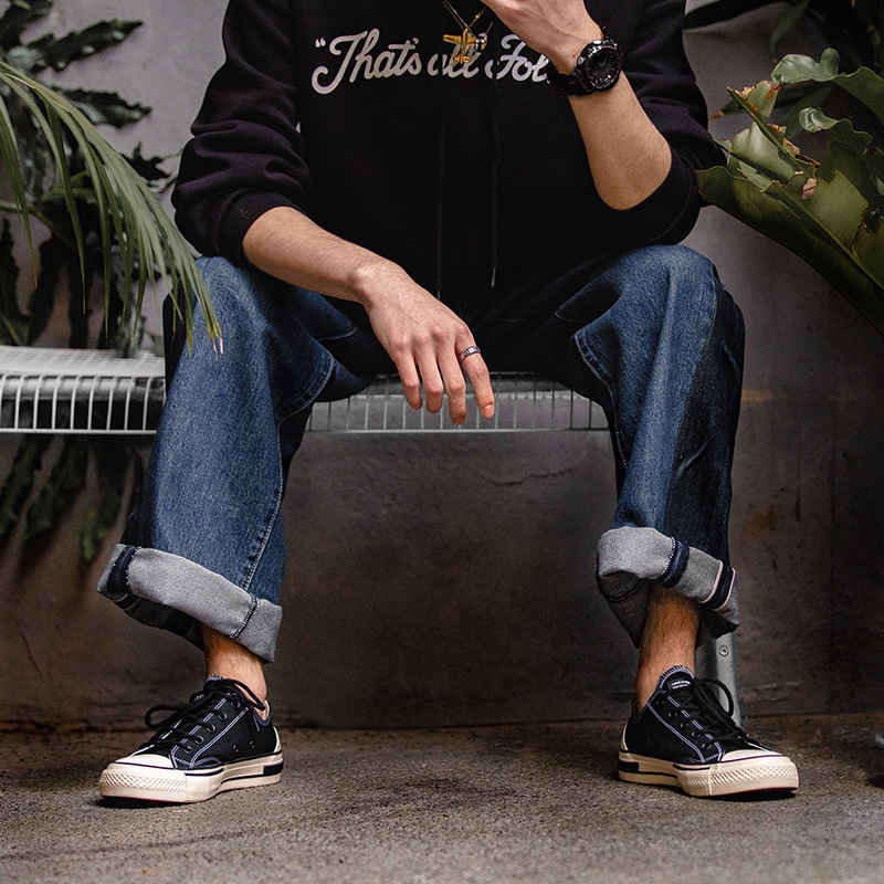 Giày thể thao Maden vải bạt phong cách Hàn Quốc