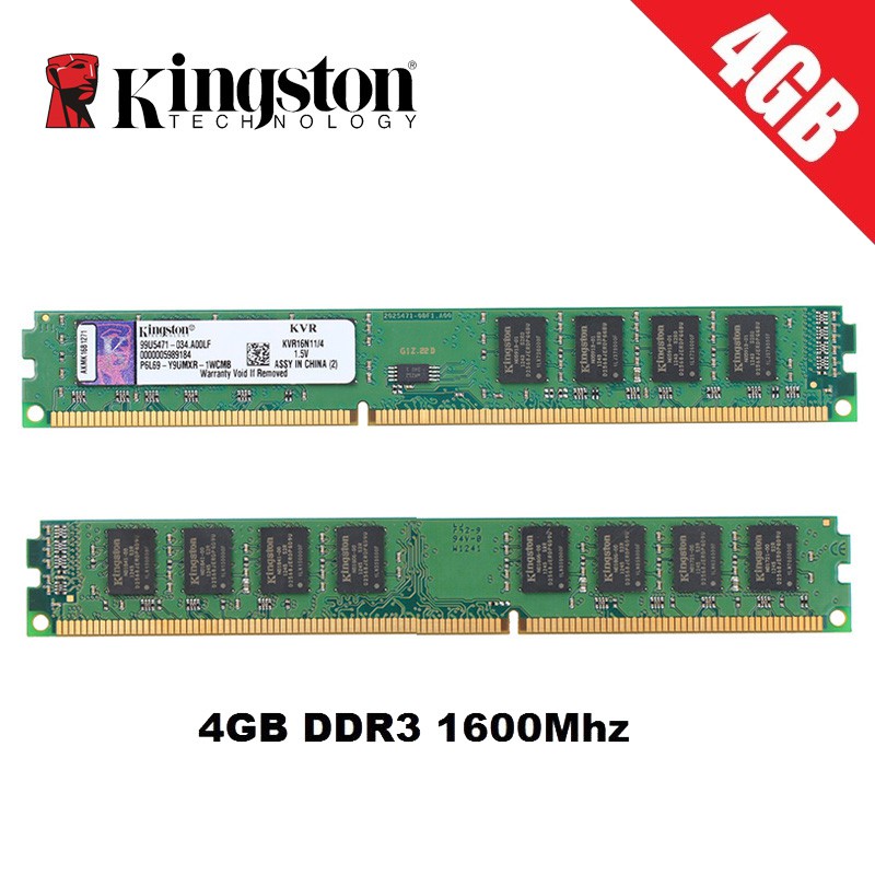 Ram Kingston DDR3 4G Bus 1600 (PC3-12800)