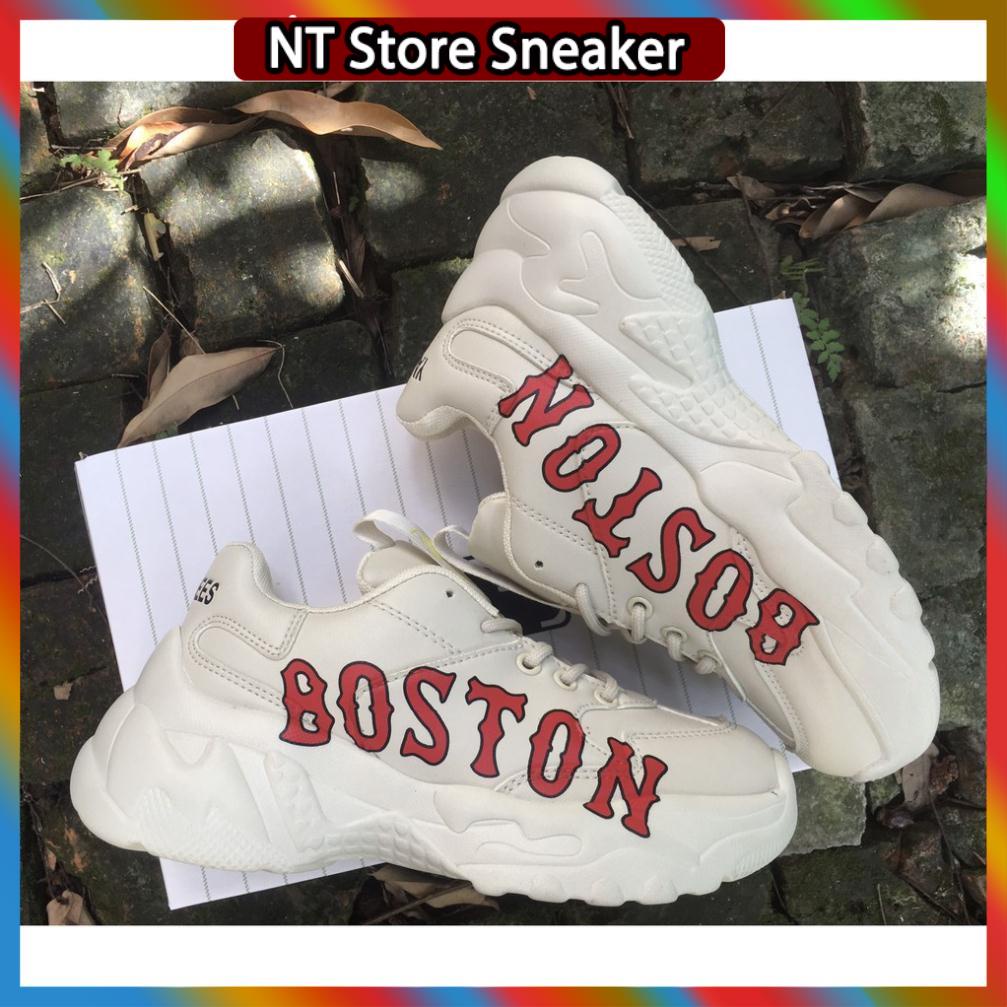 Giày 𝐌𝐋𝐁 Boston LA ,NY Đế Nâu, Giày Thể Thao 𝐌𝐋𝐁, Giày Sneaker ulzzang thể thao nam nữ cổ ngắn đế độn 5cm tăng chiều cao