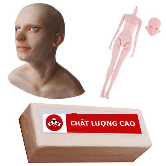 Đất Sét Nung Màu Da Người Chuyên làm Búp Bê BJD, Mô Hình Quái Vật, Khuôn Mẫu, Đồ Chơi