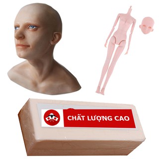 < Polymer Clay > Đất Sét Nung Màu Da Người Chuyên làm Búp Bê BJD, Mô Hình Quái Vật, Khuôn Mẫu, Đồ Chơi