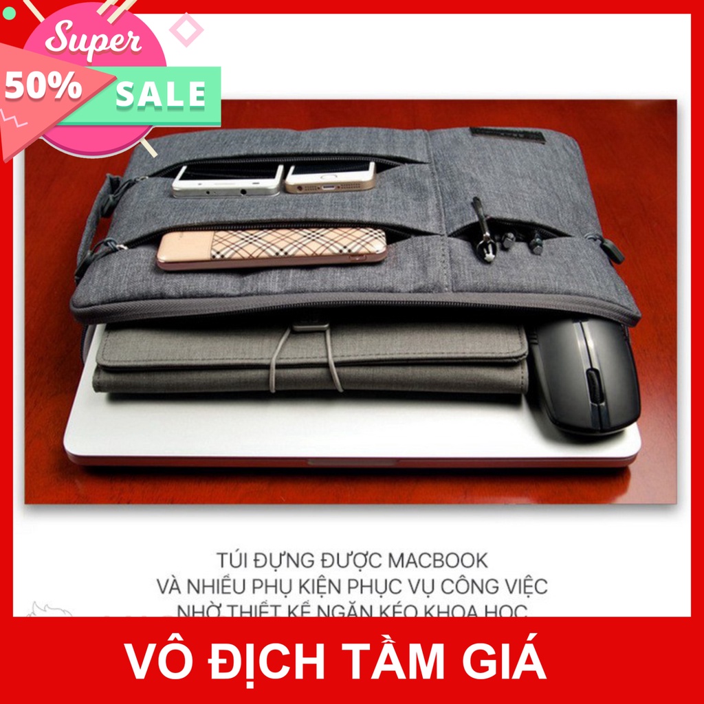 Túi MacBook Chống Sốc 5 Ngăn – Túi Laptop Chống Thấm Nước