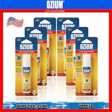 Chai xịt khử mùi &amp; diệt khuẩn không khí Ozium USA - 25 ml