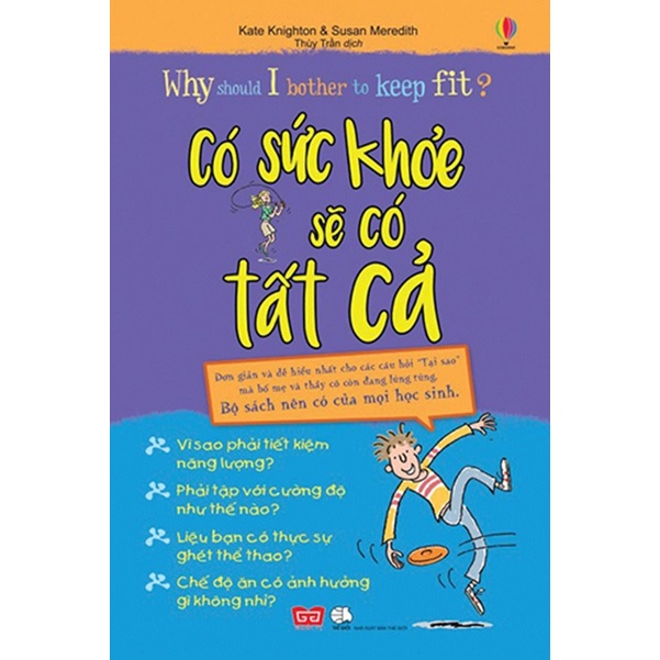 Sách-Why should I bother to keep fit? Có sức khỏe, sẽ có tất cả
