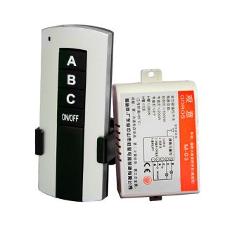 Công tắc điều khiển 3 đèn remote từ xa