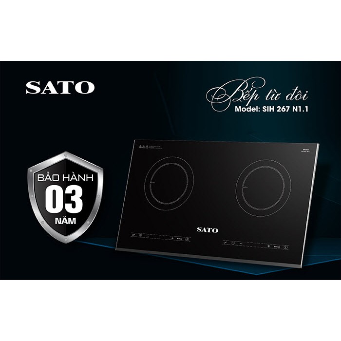 BẾP TỪ ĐÔI SATO SIH267 N1.1