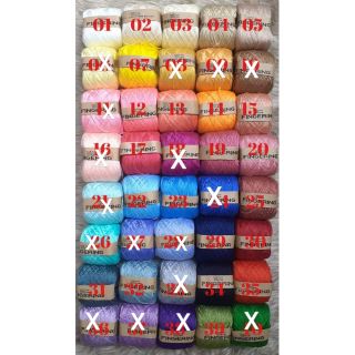 Sợi cotton bóng Fingering