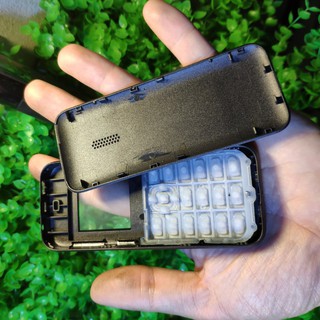 Vỏ Nokia 105 - 1 sim/ 2 sim màu đen ráp khít máy