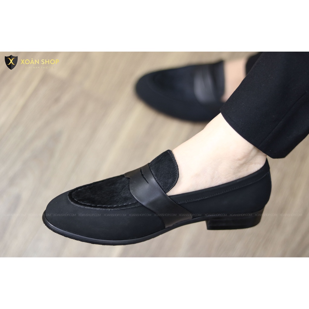 { Hot mùa hè 2022 } - Giày loafer nam cao cấp hot tăng 3-5cm Mã x137