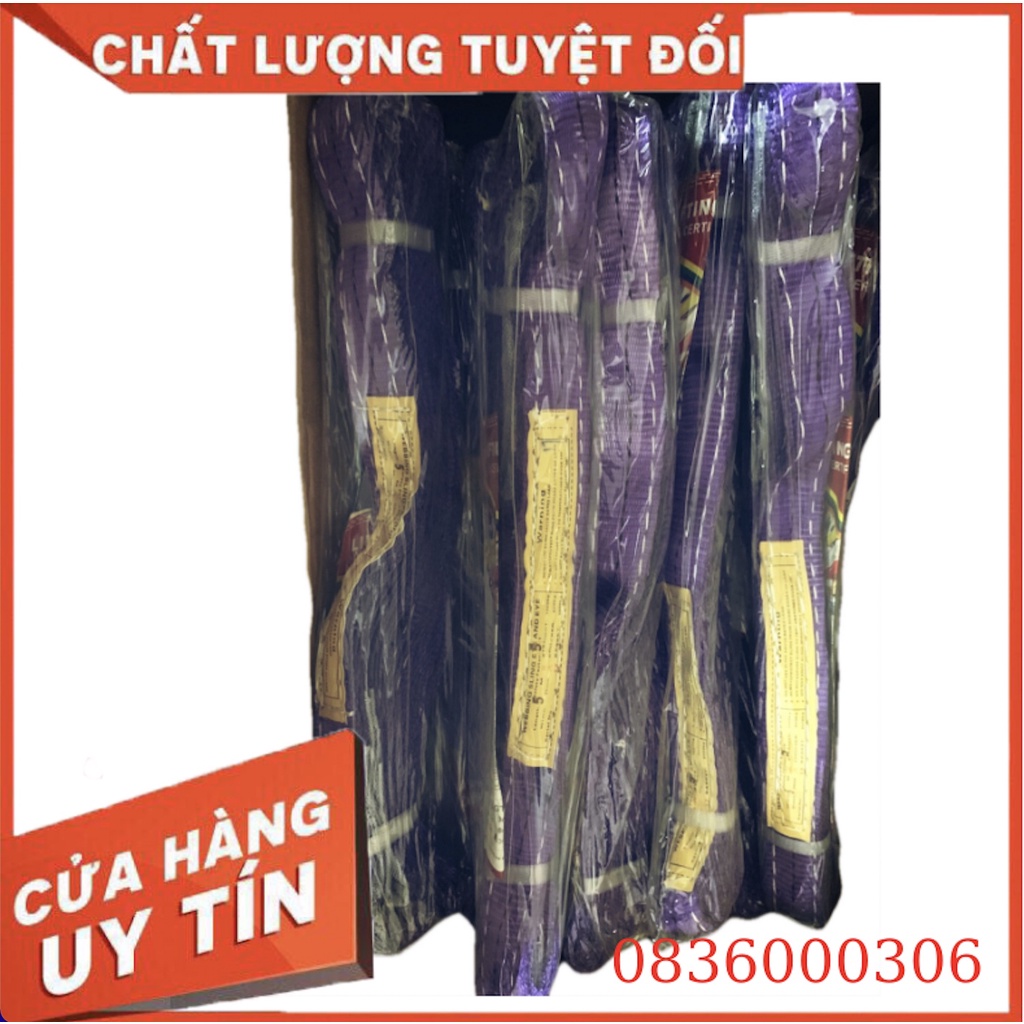 Dây Cáp Vải Cẩu Hàng 1 Tấn