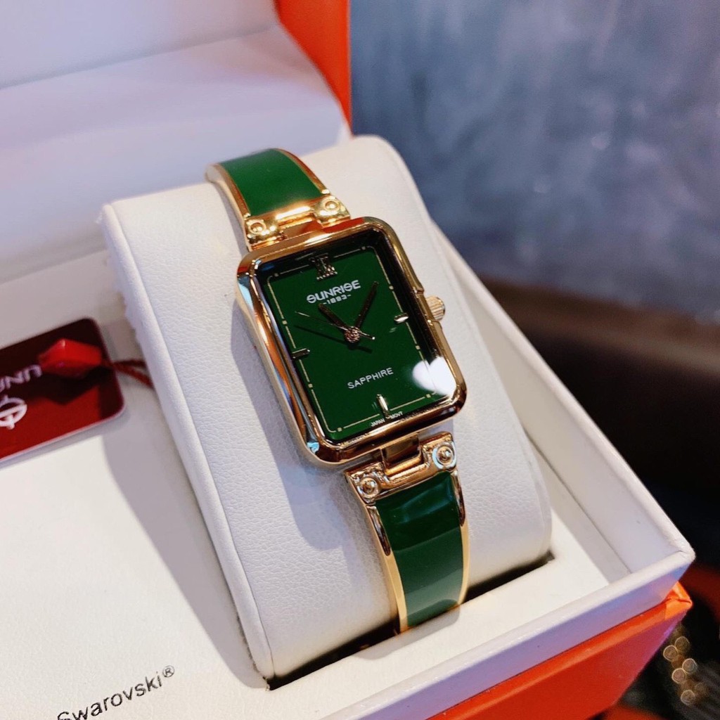 ĐỒNG HỒ NỮ SUNRISE LẮC TAY CHÍNH HÃNG SIZE 30MM