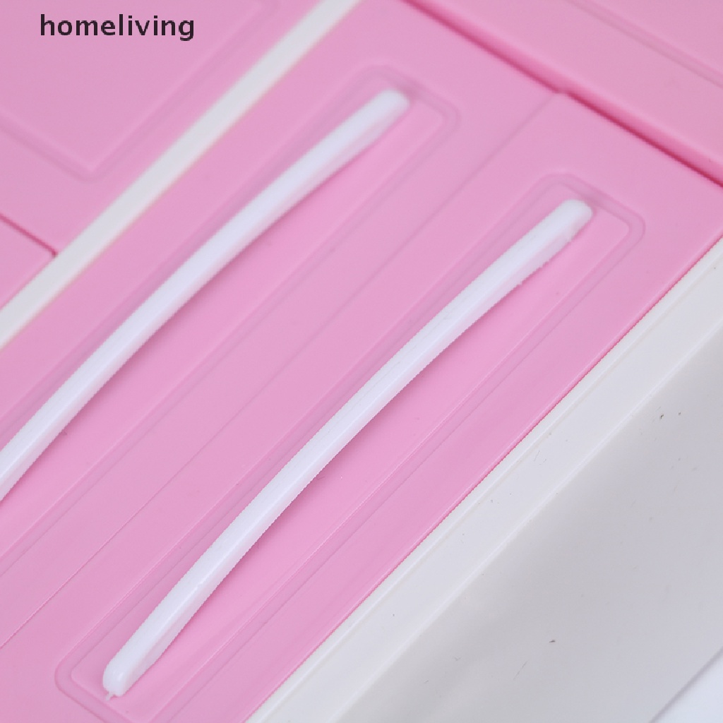 Tủ Quần Áo Búp Bê Màu Hồng Xinh Xắn