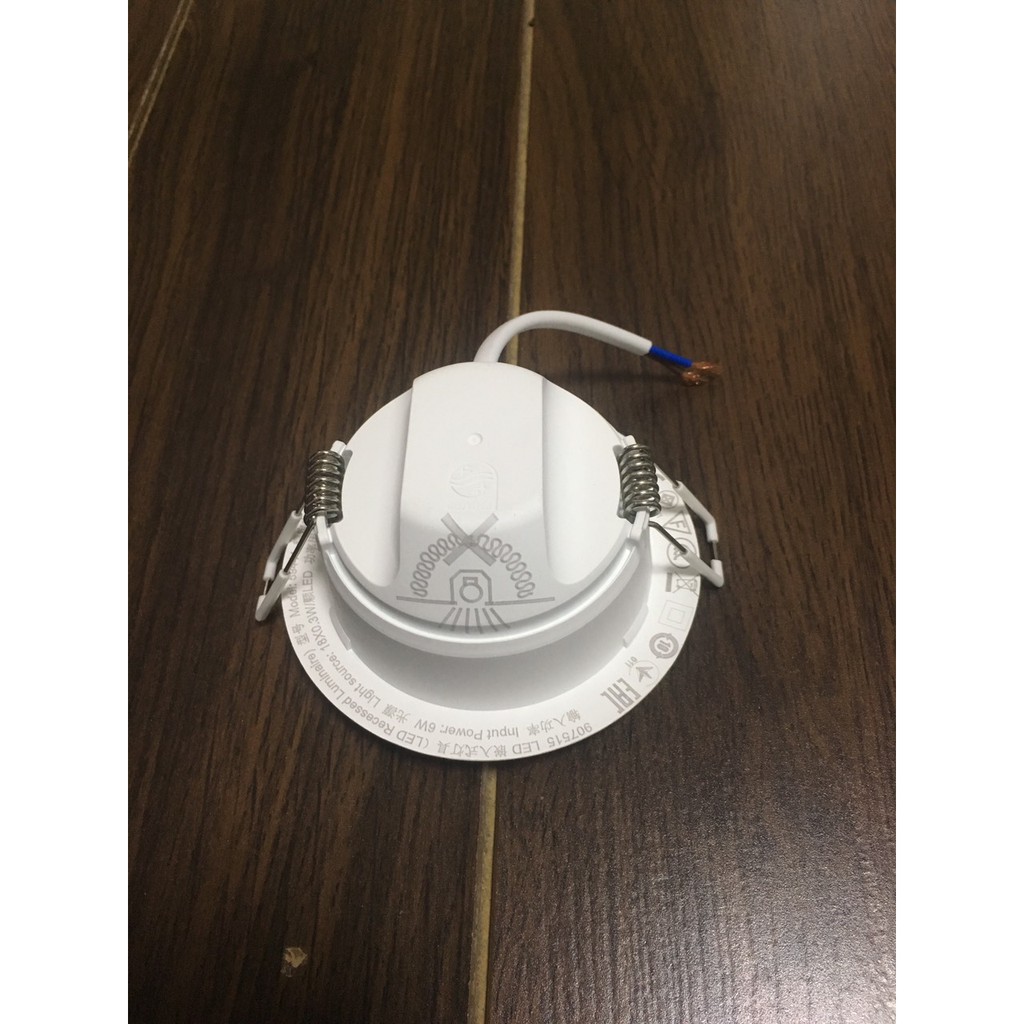 Đèn Led âm trần 7W Philips DN027B G2 LED6 D90 - 7W. Bảo hành 2 năm. Ánh sáng: trắng, vàng, trung tính