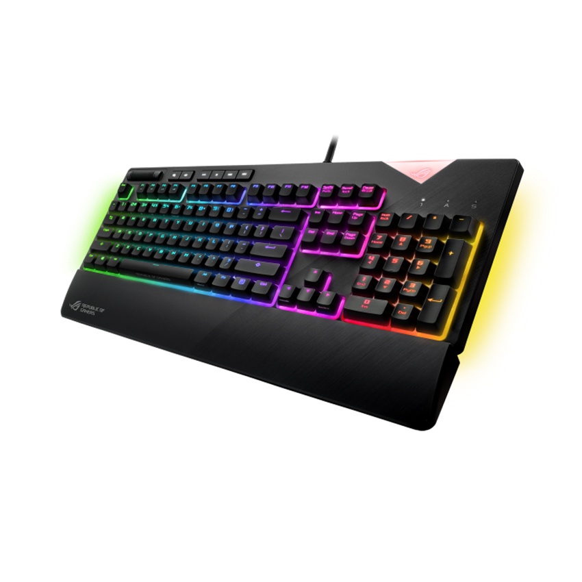 Bàn phím máy tính ASUS ROG Strix Flare RGB (USB/Red sw) tặng kèm kê tay rời