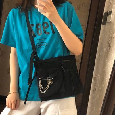 Ghim Cài Áo Dây Xích Hai Lớp Hình Bướm Phong Cách Hip Hop Nhật Bản 22467 Dễ Phối Đồ