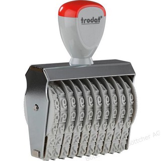 Dấu số tự xoay chấm mực, số cao 7mm ( Chính hãng Trodat)
