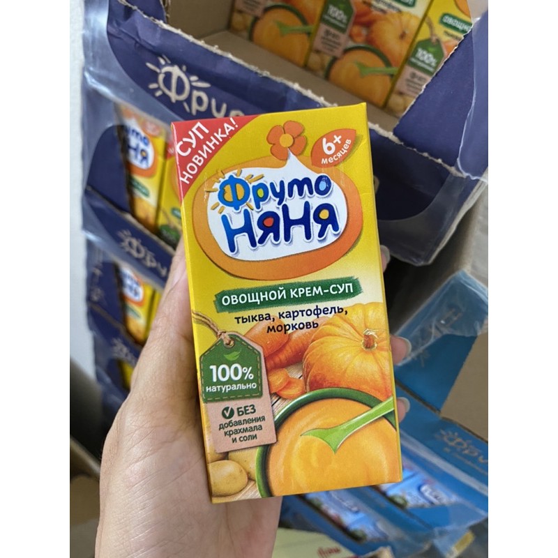 Sữa Fruto ngày 6m+ date 5,6/2022 hộp 200ml